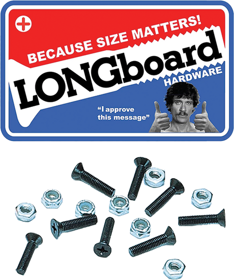 SHORTYS LONGBOARD HARDWARE SET 1-1/8" PH