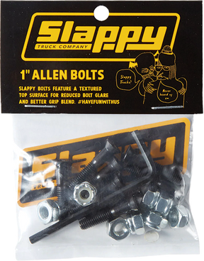 SLAPPY ALLEN BOLTS SET 1" BLACK