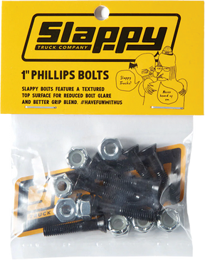 SLAPPY PHILLIPS BOLTS SET 1" BLACK