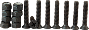STANDARD 1.125" PHILLIPS (SET) HARDWARE packaged