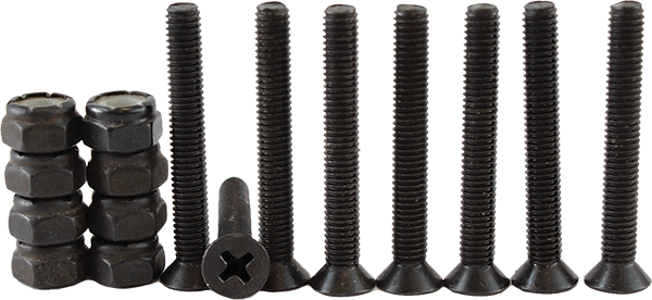 STANDARD 1.5" PHILLIPS (SET) HARDWARE packaged