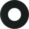 STANDARD FLAT WASHER BLACK (10 SAE)