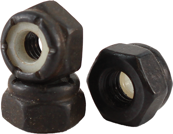 STANDARD LOCK NUT BLACK (10-32)