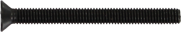 STANDARD PHILLIPS BOLT 2" BLACK