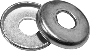 STANDARD BOTTOM BUSHING WASHER 3/8"x1-1/8" SILVER