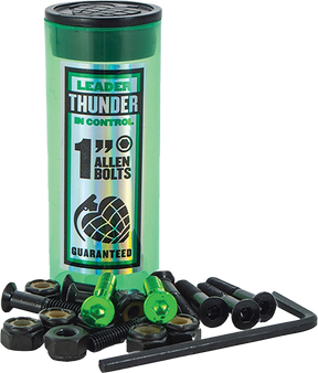 THUNDER 1" ALLEN HARDWARE GREEN 1set