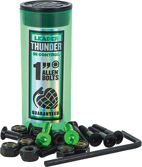 THUNDER 1" ALLEN HARDWARE GREEN 1set