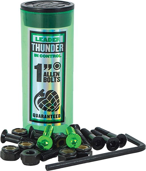 THUNDER 1" ALLEN HARDWARE GREEN 1set