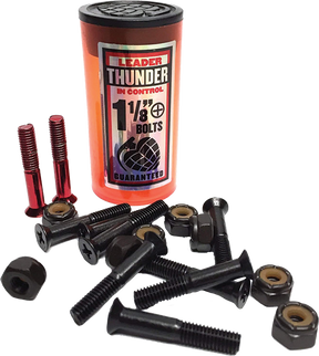 THUNDER 1-1/8" PHILLIPS HARDWARE RED 1set