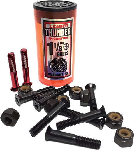 THUNDER 1-1/8" PHILLIPS HARDWARE RED 1set