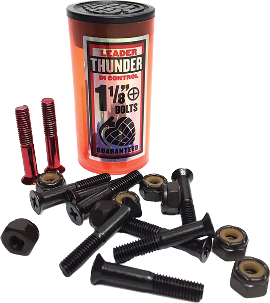 THUNDER 1-1/8" PHILLIPS HARDWARE RED 1set
