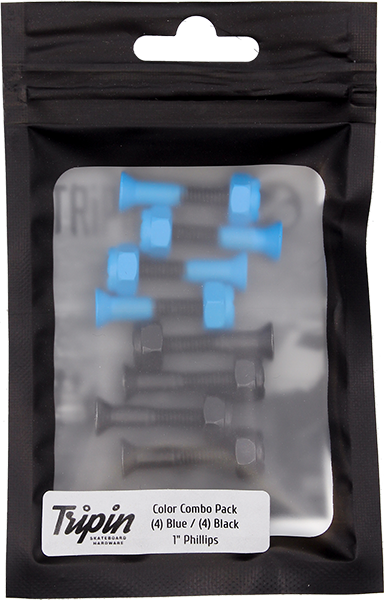 TRIPIN HARDWARE SET PH 1" SONIC BLUE