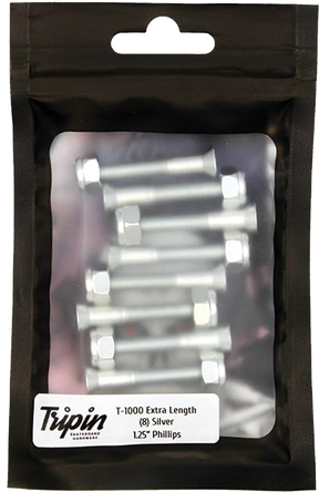 TRIPIN HARDWARE SET PH 1.25" T-1000S SILVER