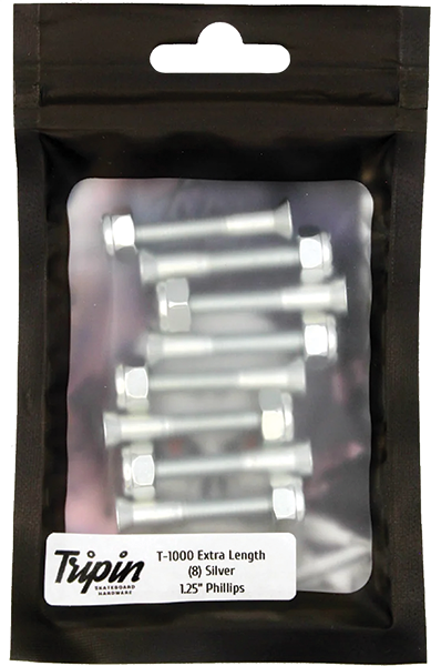 TRIPIN HARDWARE SET PH 1.25" T-1000S SILVER