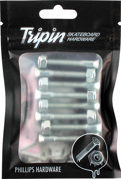 TRIPIN HARDWARE SET PH 1.5" T-1000S SILVER