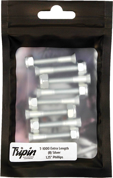 TRIPIN HARDWARE SET PH PANHEAD 1.25" T-1000S SIL