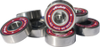 ANDALE NO HATE WE SKATE BEARINGS SINGLE SET WHITE