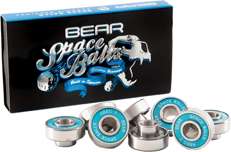 BEAR SPACEBALLS A7 CERAMIC 8mm BEARINGS SIL/BLU