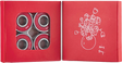 CHOCOLATE ABEC-5 BEARINGS RED/SIL
