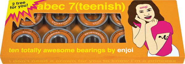 ENJOI TEENISH ABEC 7 BEARINGS