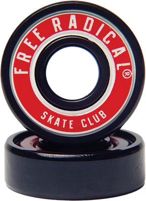 FREE RADICAL ABEC-7 BEARINGS - BLOOD REDS