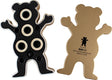 GRIZZLY GOLDEN BEAR-INGS 1set