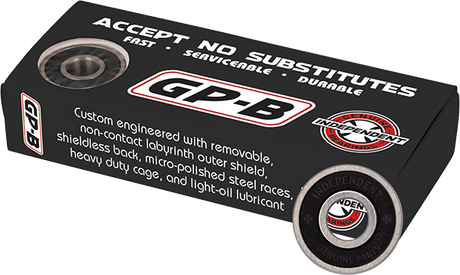 INDEPENDENT GP-B SINGLE SET BEARINGS