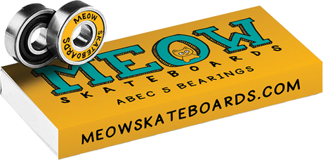 MEOW ABEC-5 BEARINGS SET YEL