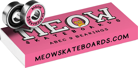 MEOW ABEC-9 BEARINGS SET PINK