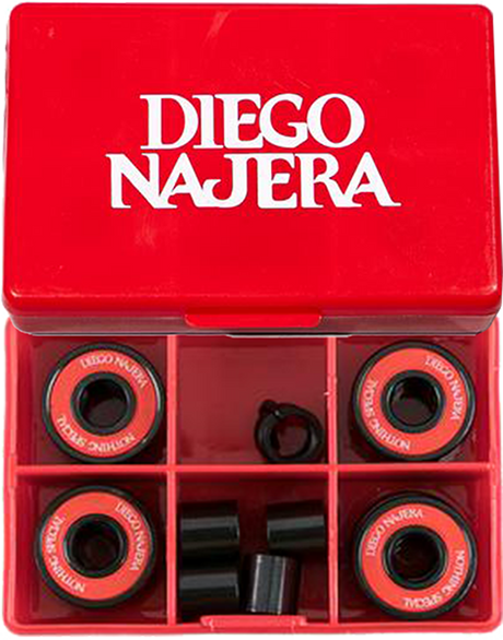 NOTHING SPECIAL D.NAJERA ABEC-9 BEARINGS RED/BLK