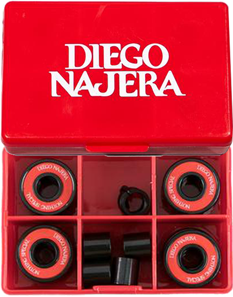 NOTHING SPECIAL D.NAJERA ABEC-9 BEARINGS RED/BLK