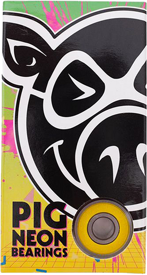 PIG NEON ABEC-5 BEARINGS SET