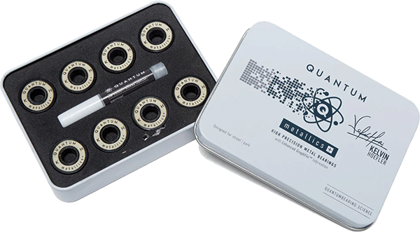 QUANTUM HOEFLER METALLICS PLUS BEARINGS WHT/BLK