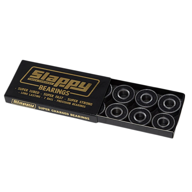 SLAPPY SUPER LUBE PRECISION BEARINGS BLK/SIL 1PC