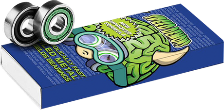 SPEED DEMONS BRAINIAC ABEC-5 BEARINGS GREEN