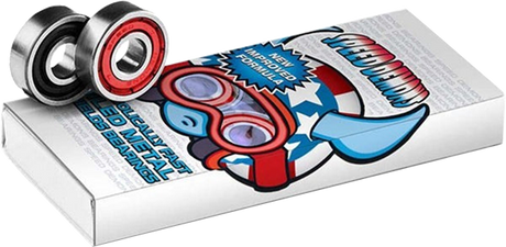 SPEED DEMONS STARS ABEC-5 BEARINGS RED