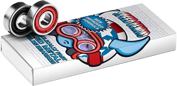 SPEED DEMONS STARS ABEC-5 BEARINGS RED