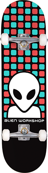 ALIEN WORKSHOP MATRIX SKATEBOARD COMPLETE 8.0 MULTI