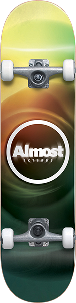 ALMOST BLUR SKATEBOARD COMPLETE 7.75 resin
