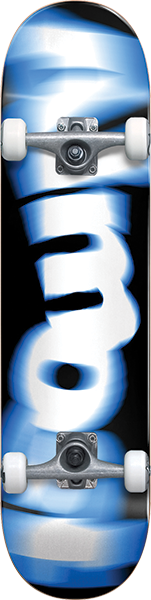 ALMOST SPIN BLUR SKATEBOARD COMPLETE 7.62 BLUE fp