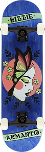 BIRDHOUSE ARMANTO BUTTERFLY SKATEBOARD COMPLETE 8.0 BLUE