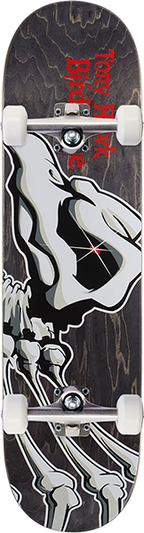 BIRDHOUSE HAWK FALCON 1 SKATEBOARD COMPLETE 8.12 BLACK