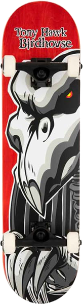 BIRDHOUSE HAWK FALCON 2 SKATEBOARD COMPLETE 8.0 RED