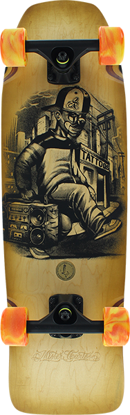 CALIFORNIA LOCOS X MISTER CARTOON BEAT BOX CRUISER-8.5X29