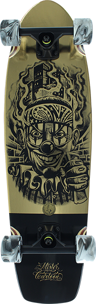 CALIFORNIA LOCOS X MISTER CARTOON PAYASO CRUISER-8.75X31