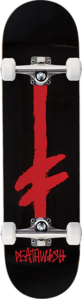 DEATHWISH GANG SPRAY SKATEBOARD COMPLETE-8.0