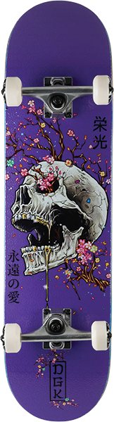DGK ANCESTRY SKATEBOARD COMPLETE 8.0 PURPLE