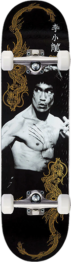DGK BRUCE LEE BALANCE SKATEBOARD COMPLETE-8.0