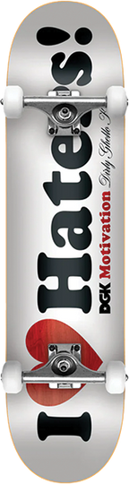 DGK HATERS SKATEBOARD COMPLETE-7.75