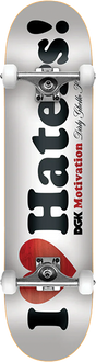 DGK HATERS SKATEBOARD COMPLETE-7.75